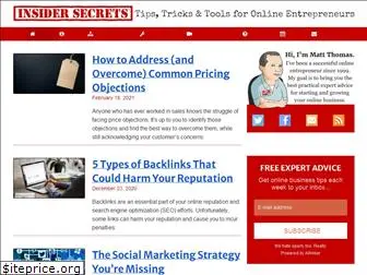 insidersecrets.com