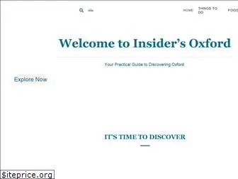 insidersoxford.com