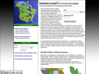 inspectordatabase.com