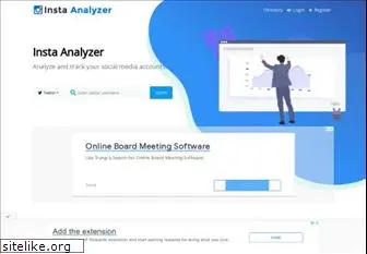 instaanalyzer.com