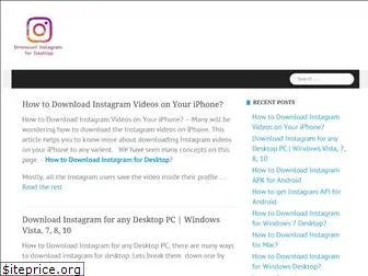 instagram-for-desktop.com