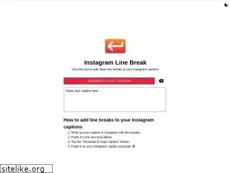 instagramlinebreak.app