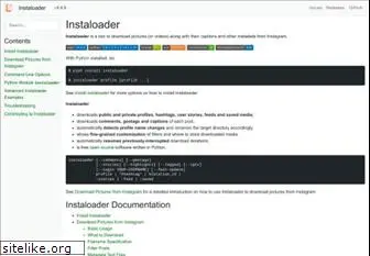 instaloader.github.io