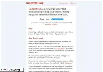 instantclick.io