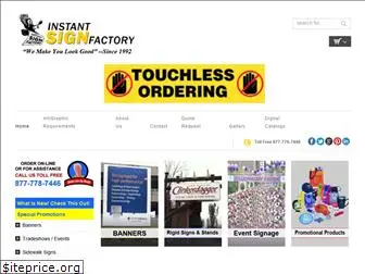 instantsignfactory.com