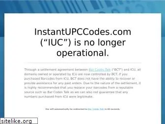 instantupccodes.com