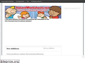 instantworksheets.net