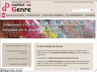 institut-du-genre.fr thumbnail