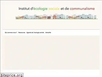 institutecologiesociale.fr