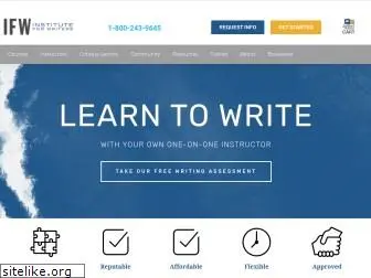 instituteforwriters.com