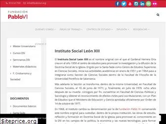 instituto-social-leonxiii.org