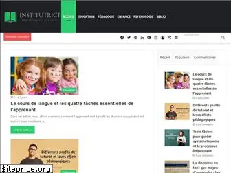 institutrice.com