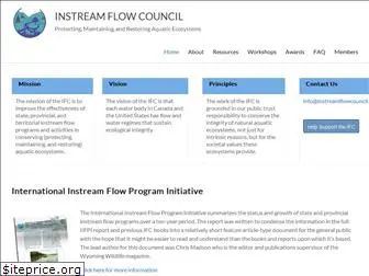 instreamflowcouncil.org