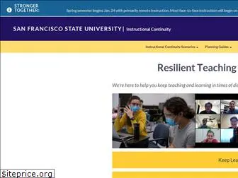 instructionalcontinuity.sfsu.edu