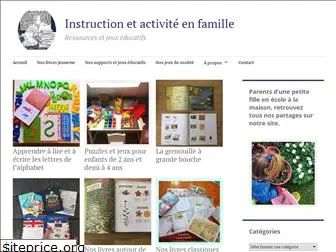 instructionetactiviteenfamille.com