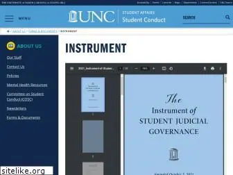 instrument.unc.edu