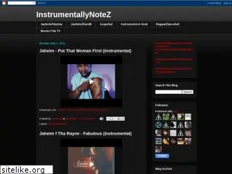 instrumentallynotez.blogspot.com
