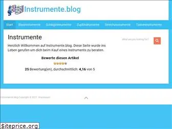 instrumente.blog