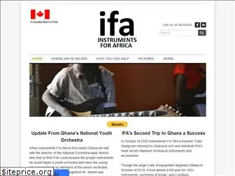 instrumentsforafrica.com