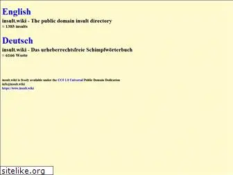 insult.wiki