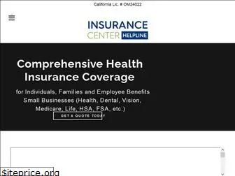 insurancecenterhelpline.com