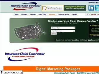 insuranceclaimcontractor.com