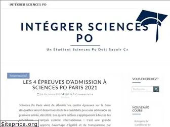 integrersciencespo.fr