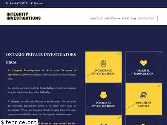 integrityinvestigations.ca