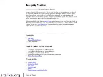 integritymatters.org