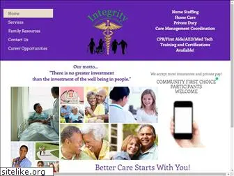 integritynursingservices.com