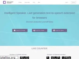 intelligent-speaker.com