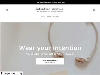 intentioncapsule.com