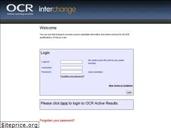 interchange.ocr.org.uk