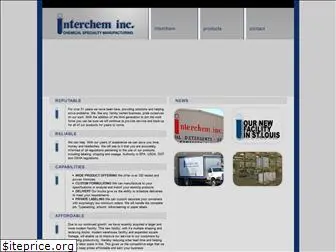 interchem-inc.com