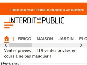 interditaupublic.com