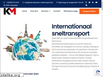 internationaal-sneltransport.be