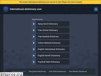 international-dictionary.com