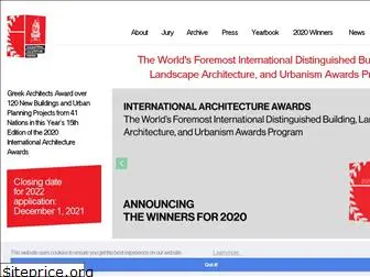 internationalarchitectureawards.com