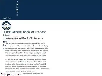 internationalbookofrecords.com