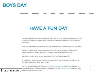 internationalboysday.org