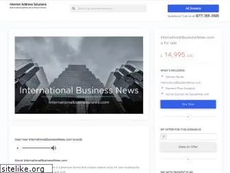 internationalbusinessnews.com
