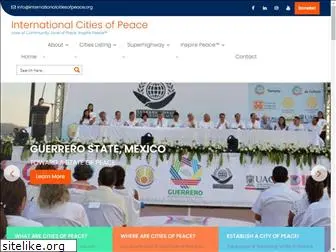 internationalcitiesofpeace.org