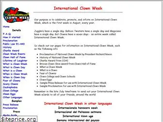 internationalclownweek.org