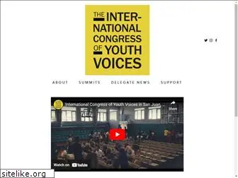 internationalcongressofyouthvoices.com