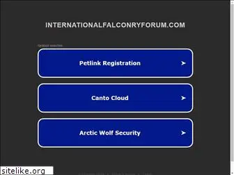 internationalfalconryforum.com