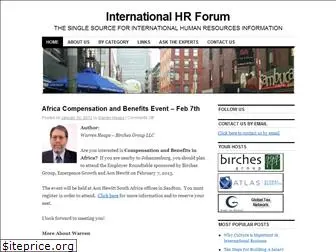 internationalhrforum.com