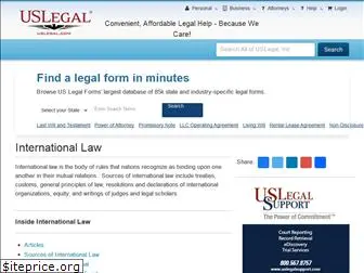 internationallaw.uslegal.com