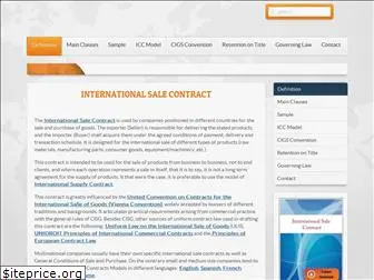 internationalsalecontract.com