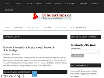 internationalscholarships.ca