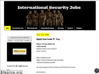 internationalsecurityjobs.blogspot.com